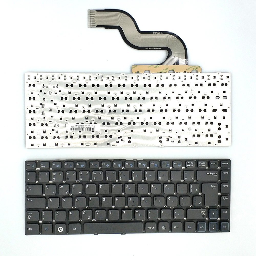 Keyboard Laptop Tata Letak BR untuk Samsung RV411