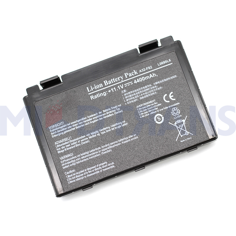 Untuk baterai laptop ASUS K40 F82 A32 F52 K50 K60 L0690L6 A32-F82 K40in K40AF K50ij Baterai Laptop