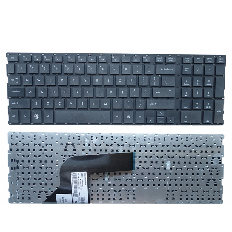 Notebook Baru Ganti Keyboard Bahasa Inggris untuk HP Probook 4510S US Layout Laptop Keyboard