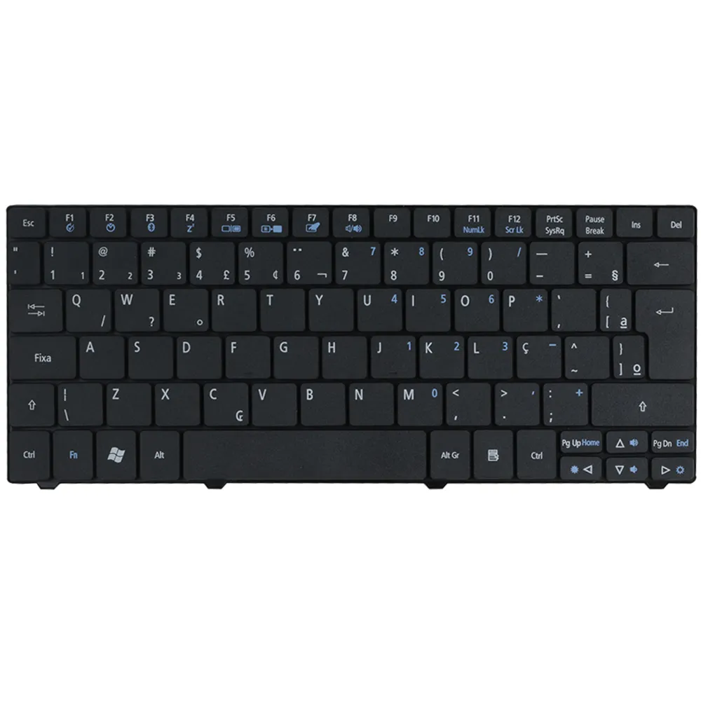 Untuk Acer Aspire One 722 Keyboard Laptop Baru BR Tata Letak