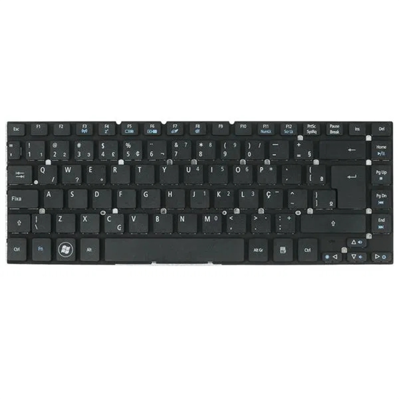 Penjualan panas BR Layout untuk Acer Aspire E5-471-38FQ Notebook Laptop Keyboard Baru